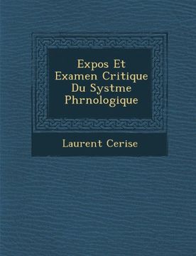 portada Expos Et Examen Critique Du Systme Phrnologique