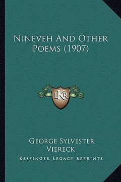 portada nineveh and other poems (1907) (en Inglés)