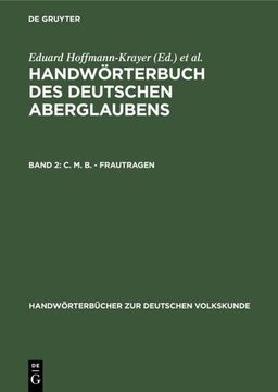 portada C. M. B. - Frautragen (in German)
