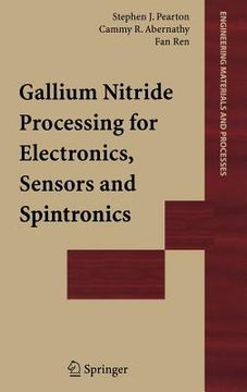 portada gallium nitride processing for electronics, sensors and spintronics (in English)