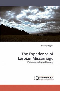 portada the experience of lesbian miscarriage (en Inglés)