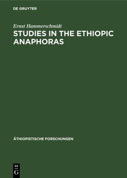 portada Studies in the Ethiopic Anaphoras (in English)
