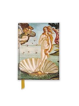 portada Sandro Botticelli: The Birth of Venus (Foiled Pocket Journal) (Flame Tree Pocket Notebooks) (en Inglés)