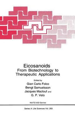 portada Eicosanoids: From Biotechnology to Therapeutic Applications (in English)