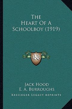 portada the heart of a schoolboy (1919) (in English)