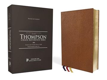 portada Nasb, Thompson Chain-Reference Bible, Premium Goatskin Leather, Premier Collection, Tan, 1995 Text, Black Letter, art Gilded Edges, Comfort Print (The Premier Collection) (en Inglés)