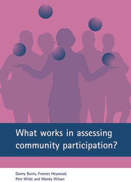 portada what works in assessing community participation? (en Inglés)