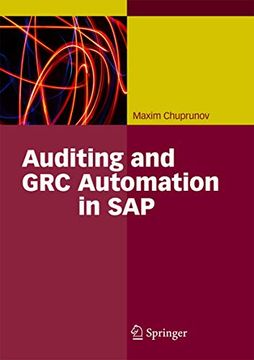 portada Auditing and grc Automation in sap (en Inglés)