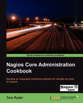 portada nagios core administrators cookbook (en Inglés)