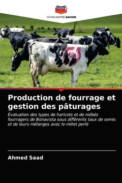 portada Production de fourrage et gestion des pâturages (en Francés)