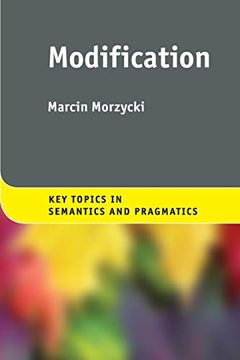 portada Modification (Key Topics in Semantics and Pragmatics) (in English)