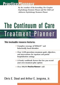 portada the continuum of care treatment planner (en Inglés)