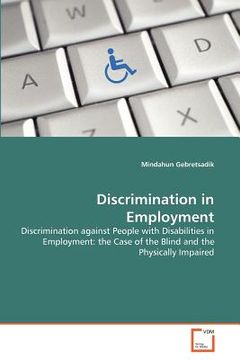 portada discrimination in employment (en Inglés)