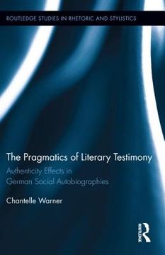 portada the literary pragmatics of autobiography (en Inglés)