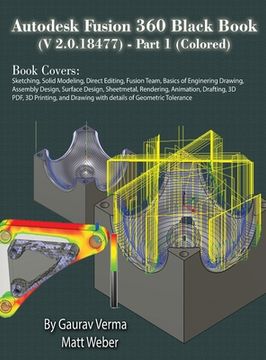 portada Autodesk Fusion 360 Black Book (V 2.0.18477) Part I (en Inglés)