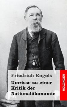 portada Umrisse zu einer Kritik der Nationalökonomie (in German)