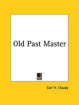 portada old past master (en Inglés)