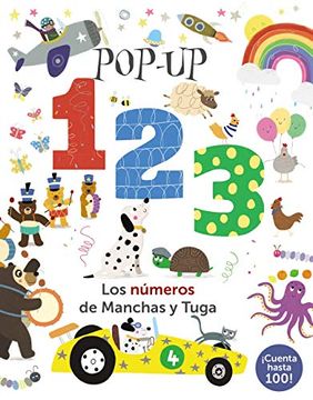 portada Pop-Up 123. Los Números de Manchas y Tuga (in Spanish)