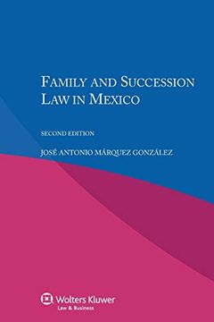 portada Family and Succession law in Mexico (Paperback) (in English)
