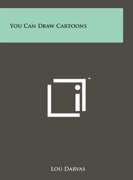 portada you can draw cartoons (en Inglés)
