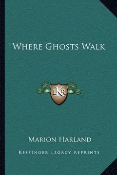portada where ghosts walk (in English)