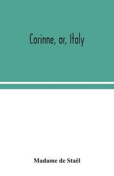 portada Corinne, or, Italy (en Inglés)