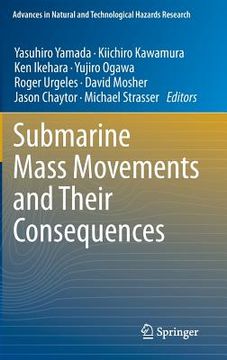 portada submarine mass movements and their consequences (en Inglés)