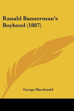 portada ranald bannerman's boyhood (1887) (en Inglés)
