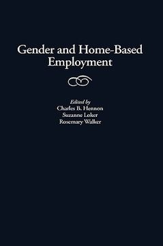 portada gender and home-based employment (en Inglés)