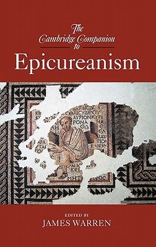 portada The Cambridge Companion to Epicureanism Hardback (Cambridge Companions to Philosophy) (en Inglés)
