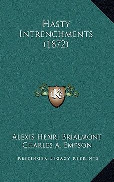 portada hasty intrenchments (1872) (en Inglés)
