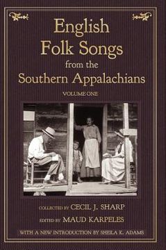 portada english folk songs from the southern appalachians, vol 1 (in English)
