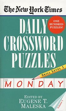 portada The new York Times Daily Crossword Puzzles (Monday), Volume i (en Inglés)