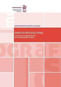 portada Derecho Procesal Penal. Guía Para el Código Nacional de Procedimientos Penales