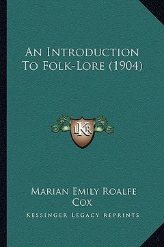 portada an introduction to folk-lore (1904) (in English)