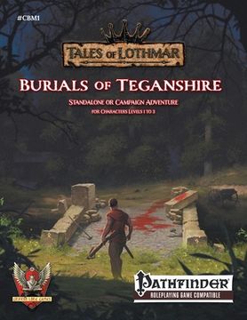 portada Burials of Teganshire for Pathfinder 1E (in English)