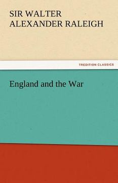 portada england and the war (en Inglés)