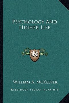 portada psychology and higher life (en Inglés)