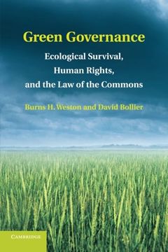 portada Green Governance: Ecological Survival, Human Rights, and the law of the Commons (en Inglés)