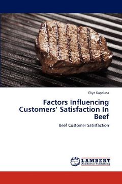 portada factors influencing customers' satisfaction in beef (en Inglés)