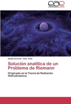 portada Solución analítica de un Problema de Riemann