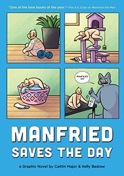 portada Manfried Saves the day (Manfried Graphic Novel) (en Inglés)