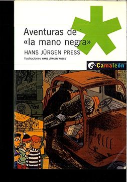 portada Aventuras de la mano negra (Camaleón & Nautilius)