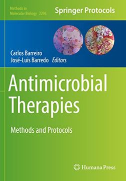 portada Antimicrobial Therapies: Methods and Protocols (Methods in Molecular Biology, 2296)