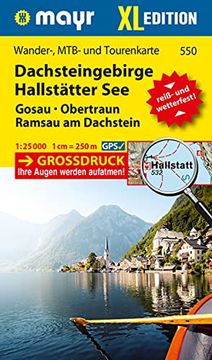 portada Mayr Wanderkarte Dachsteingebirge, Hallstätter see xl 1: 25. 000 (in German)