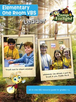 portada Vacation Bible School (Vbs) 2024 Camp Firelight Elementary One Room Vbs Leader: A Summer Camp Adventure with God