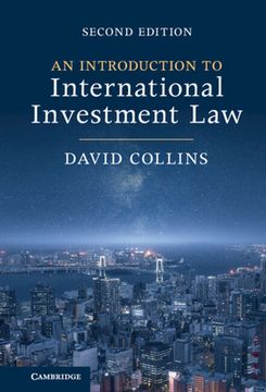 portada An Introduction to International Investment law (en Inglés)