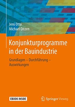 portada Konjunkturprogramme in der Bauindustrie: Grundlagen - Durchfuhrung - Auswirkungen (en Alemán)