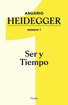 portada Anuario Heidegger. Numero 1: Ser y Tiempo