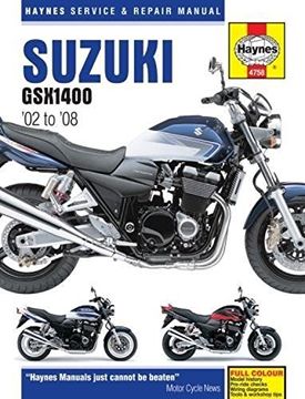 portada Suzuki gsx 1400, '02-'07 (Haynes Powersport) (en Inglés)